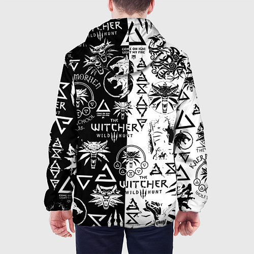 Мужская куртка Monster energy логотипы игр / 3D-Белый – фото 4