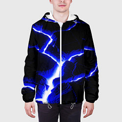 Куртка с капюшоном мужская The rift, цвет: 3D-белый — фото 2