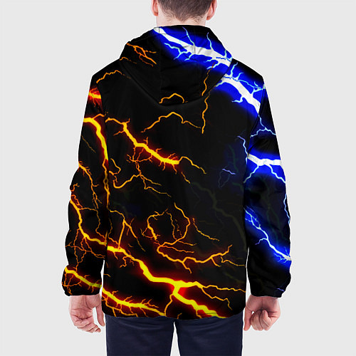 Мужская куртка Monster energy шторм / 3D-Белый – фото 4
