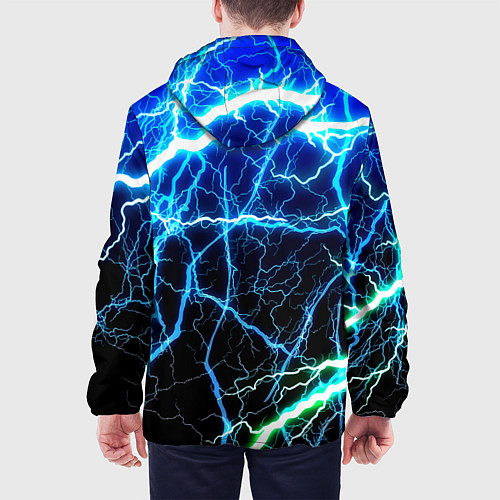 Мужская куртка Monster energy electro / 3D-Белый – фото 4