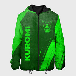 Мужская куртка Kuromi - green gradient вертикально