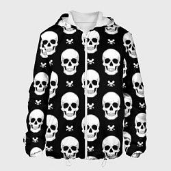 Мужская куртка Черепной фон