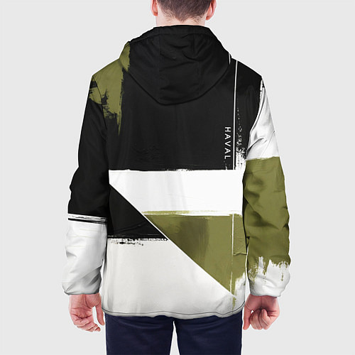 Мужская куртка Haval логотип / 3D-Белый – фото 4