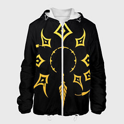 Мужская куртка Этнический паттерн на черном