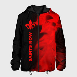 Мужская куртка Saints Row - red gradient по-вертикали