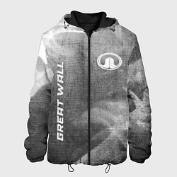 Мужская куртка Great Wall - grey gradient вертикально