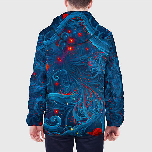Мужская куртка Контакт с хаосом / 3D-Белый – фото 4