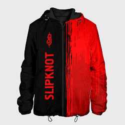 Мужская куртка Slipknot - red gradient по-вертикали