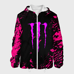 Мужская куртка Monster energy неоновые краски лого