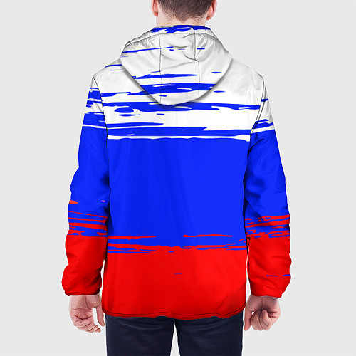 Мужская куртка Патриот - флаг / 3D-Белый – фото 4