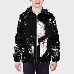 Куртка с капюшоном мужская Sparta, цвет: 3D-черный — фото 2