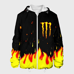 Мужская куртка Monster energy fire steel