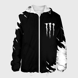 Мужская куртка Monster energy fire white