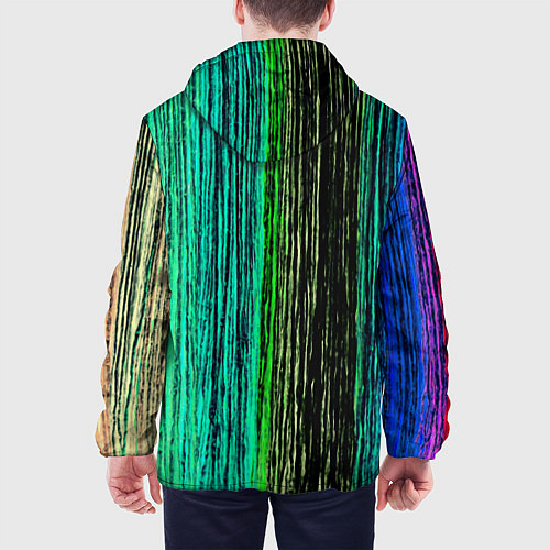Мужская куртка Цветовая палитра / 3D-Белый – фото 4