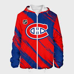 Мужская куртка Монреаль Канадиенс - брызги