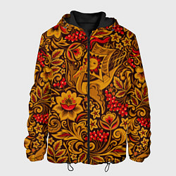 Мужская куртка Летучий корабль в стиле хохломской росписи