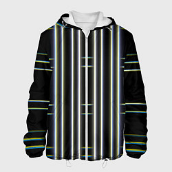 Мужская куртка Neon yellow blue white