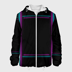 Мужская куртка Neon pink light blue