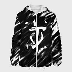 Мужская куртка Doom штрихи красок