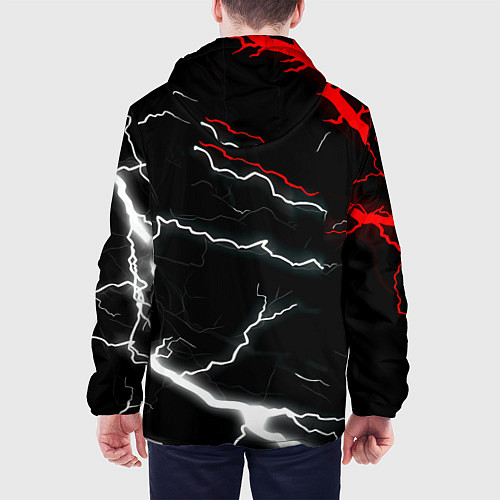 Мужская куртка Doom шторм текстура / 3D-Белый – фото 4