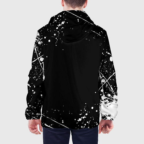 Мужская куртка Doom краски белые / 3D-Белый – фото 4
