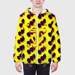 Куртка с капюшоном мужская Doom off, цвет: 3D-белый — фото 2