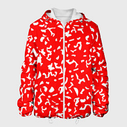 Мужская куртка Красный яркий камуфляж
