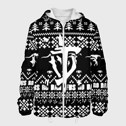 Мужская куртка Doom x elders scrolls pattern