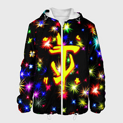 Мужская куртка Doom новогодние искры