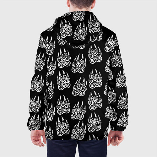 Мужская куртка Doom хищник леса / 3D-Белый – фото 4