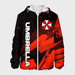 Мужская куртка Umbrella corp - красный