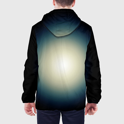 Мужская куртка Имперский штурмовик - градиент / 3D-Белый – фото 4