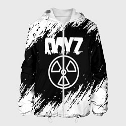 Мужская куртка Dayz белые краски лого