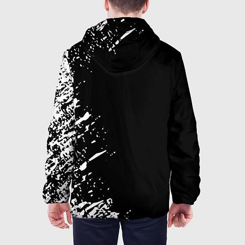 Мужская куртка Dayz брызги красок / 3D-Белый – фото 4