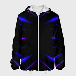 Мужская куртка Color black neon neon