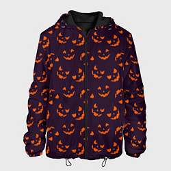 Мужская куртка Страшно веселый Halloween - паттерн