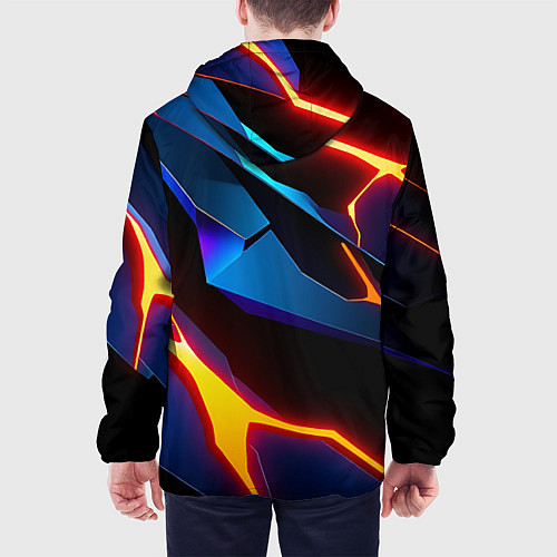 Мужская куртка Галактический / 3D-Белый – фото 4
