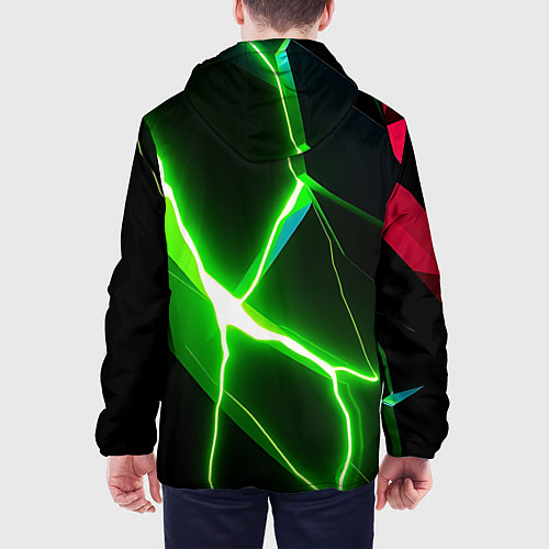 Мужская куртка Звездный свет / 3D-Белый – фото 4