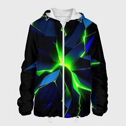 Мужская куртка Neon green glow