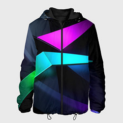 Мужская куртка Neon colored geometric
