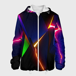 Мужская куртка Neon colored geometric