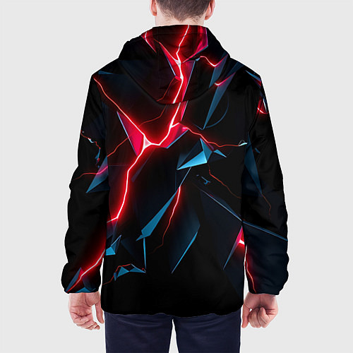 Мужская куртка Neon multicolored / 3D-Белый – фото 4