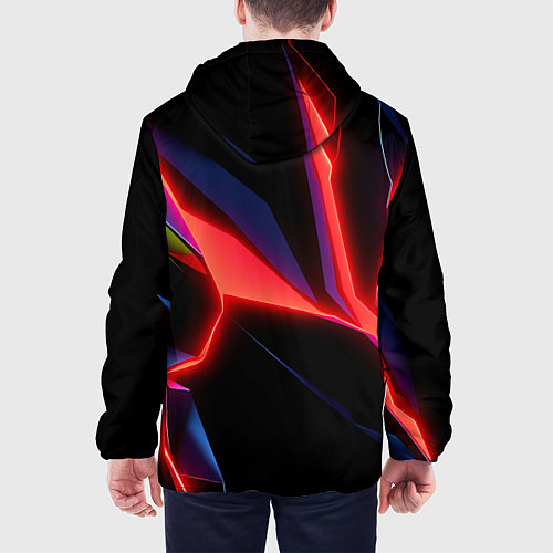 Мужская куртка Neon red / 3D-Белый – фото 4