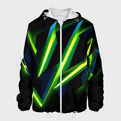 Мужская куртка Geometric neon