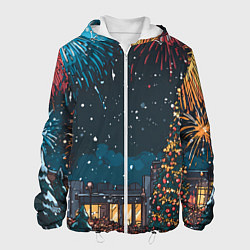 Мужская куртка Новогодний салют