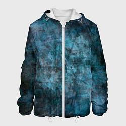 Мужская куртка Абстракция - dark blue