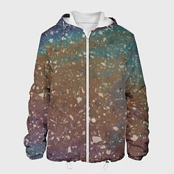 Мужская куртка Мокрый маслянный асфальт