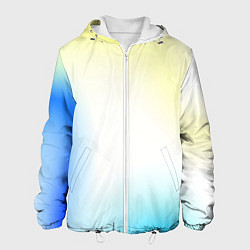 Мужская куртка Color yellow blue white
