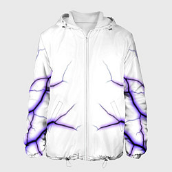 Мужская куртка Color white purple
