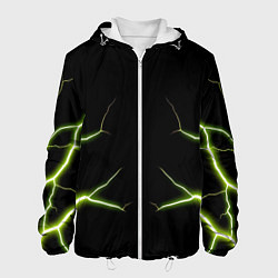 Мужская куртка Color green black